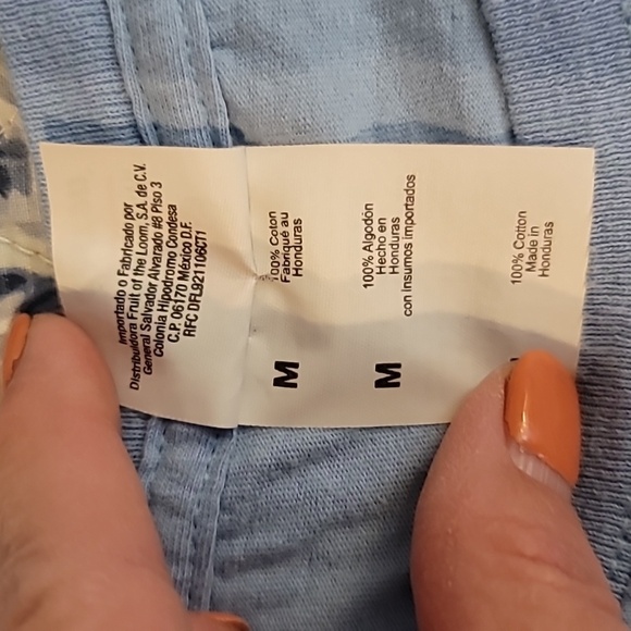 Tom Petty song lyrics tee shirt Fruit of the Loom vintage size M sky blue - Picture 9 of 12